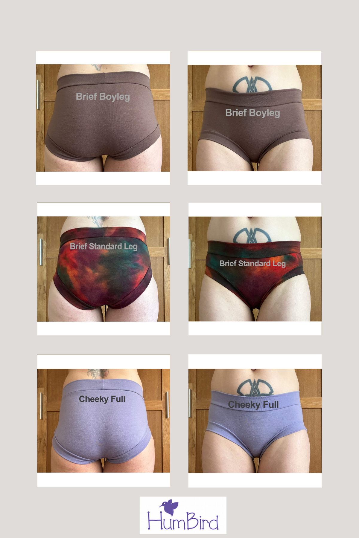 Which HumBird wool undies are the right fit for you?