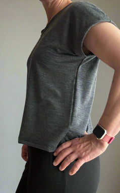 Maillot mérinos personnalisé : raglan et robe coupe décontractée adulte