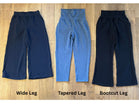 Metro Pant (wide leg, bootcut leg, and tapered options)