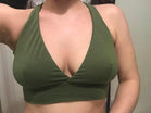 Maillot mérinos personnalisé : soutien-gorge plongeant
