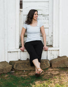 Merino Jersey: Adult Palazzo Pant/Capri/Short