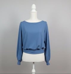 Bishop Sleeve Top (hemline and fit options)