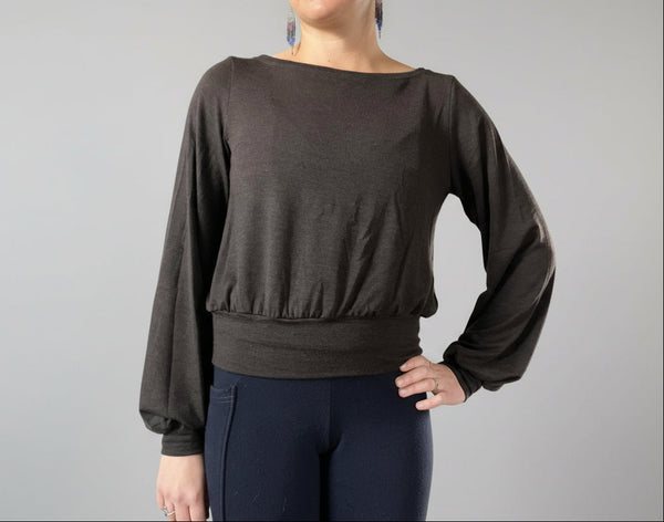 Bishop Sleeve Top (hemline and fit options)
