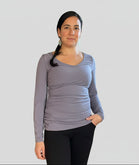 Asymmetric Tee (sleeve and neck options)