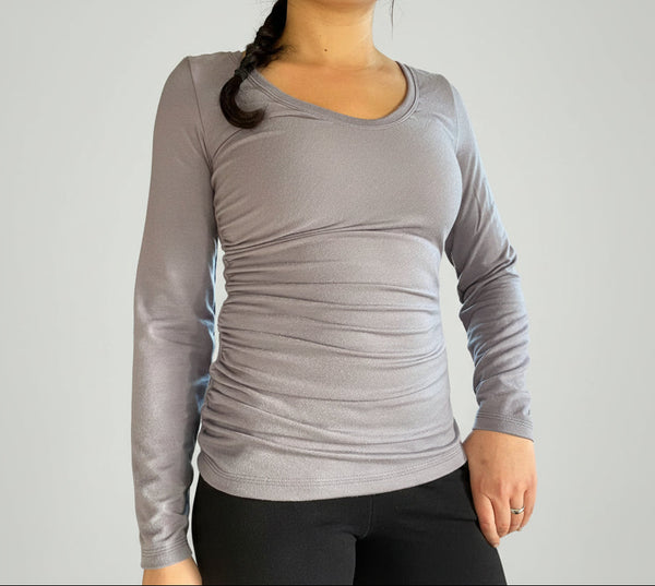 Asymmetric Tee (sleeve and neck options)