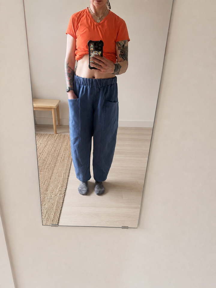 The Barrel Leg Trouser