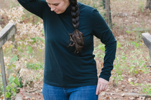 Modern Turtleneck (sleeve, neck, length options)