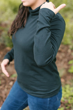 Modern Turtleneck (sleeve, neck, length options)