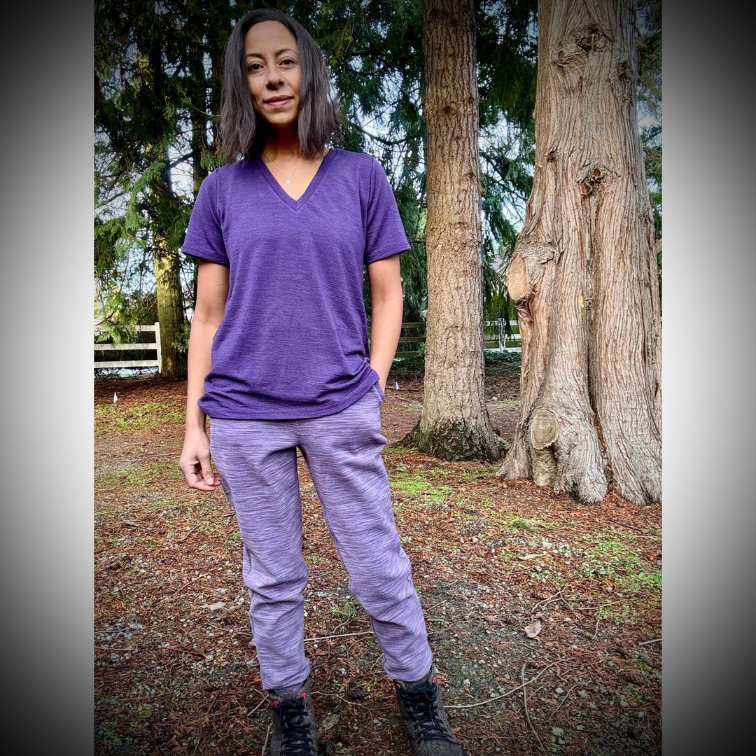 V-neck (sleeve and fit options)