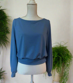 Bishop Sleeve Top (hemline and fit options)