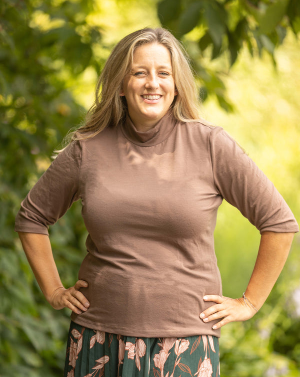 Modern Turtleneck (sleeve, neck, length options)