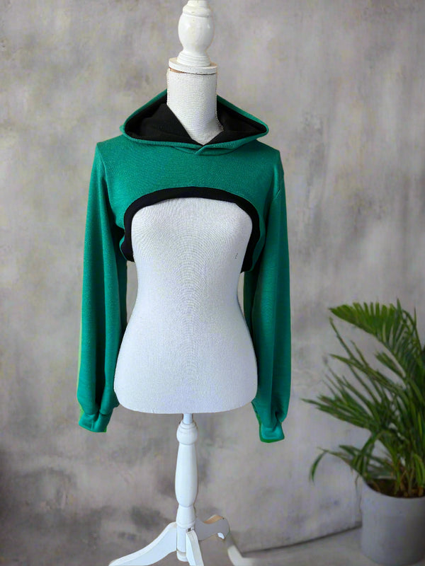 Ultra Crop with customizable sleeve/sleeveless/hood