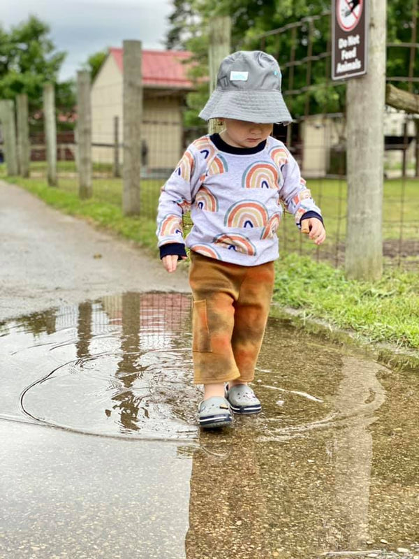 Interlock WIDE LEG LONGIES