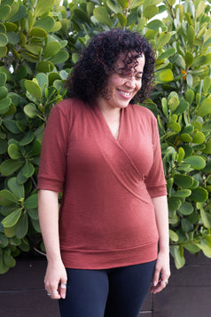 Cross Front Shirt  - Customizable