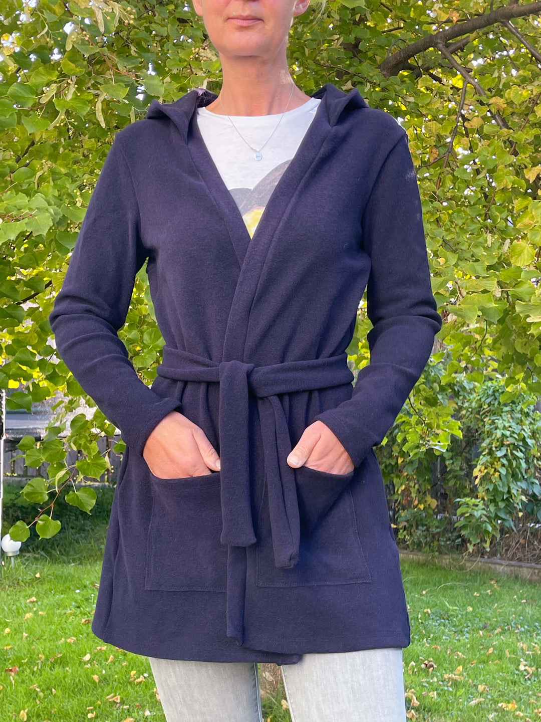 Interlock/Merino Jersey: Fairy Tale Cardigan