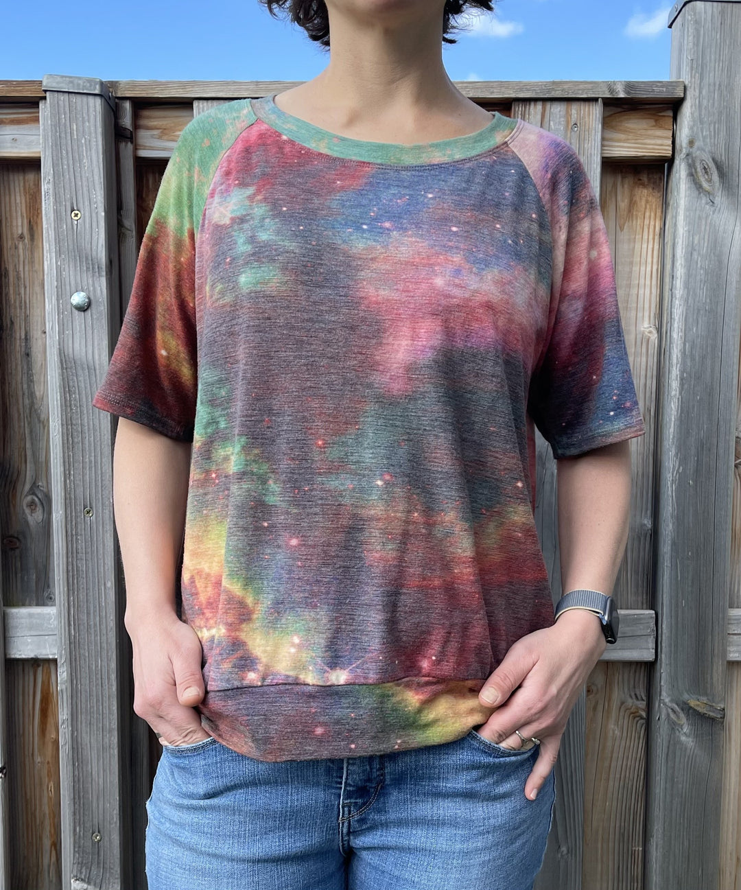 Slouchy Raglan (hemline, sleeve, and neckline options)