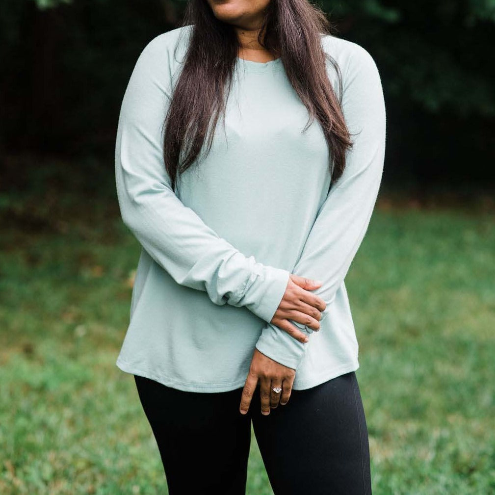 HumBird long sleeve relaxed fit raglan